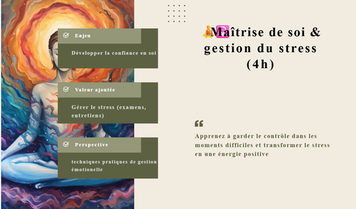 Maitrise Soi & Gestion du stress